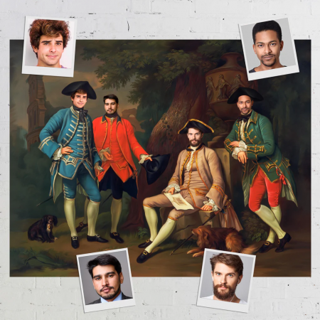Portrete cupluri si familie - Portret personalizat - The Royal Company