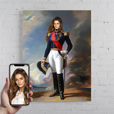 Portrete femei - Portret personalizat - Roialitate moderna