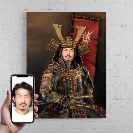 Portrete Legendare - Portret personalizat - Samurai