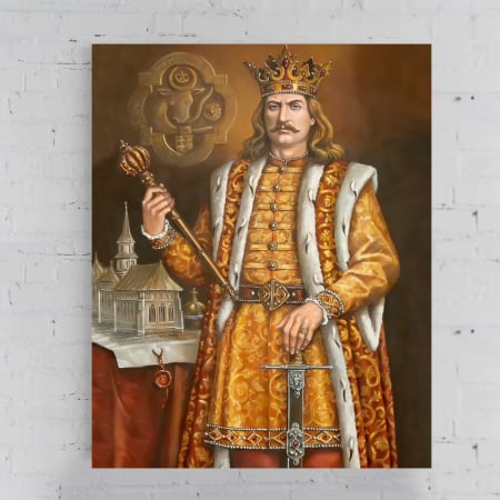 Portrete Legendare - Portret personalizat - Stefan cel Mare