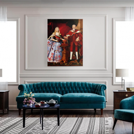 Portret personalizat - The Majestic Couple [2]