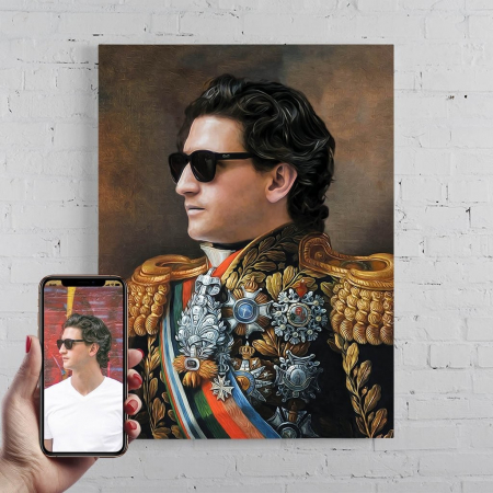 Portrete barbati - Portret personalizat - Dictator