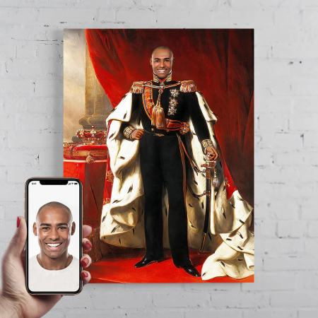 Portrete barbati - Portret personalizat - Printul