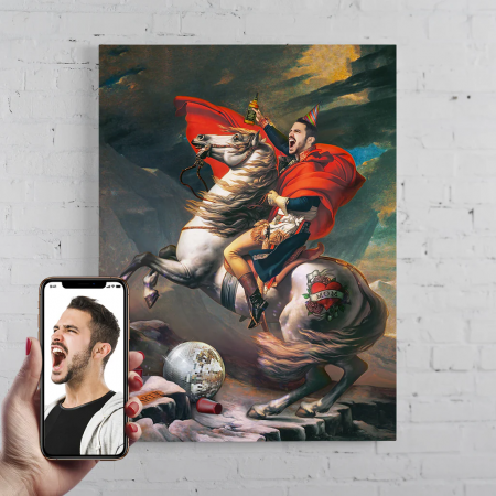 Portrete barbati - Portret personalizat - Napoleon Born2Party