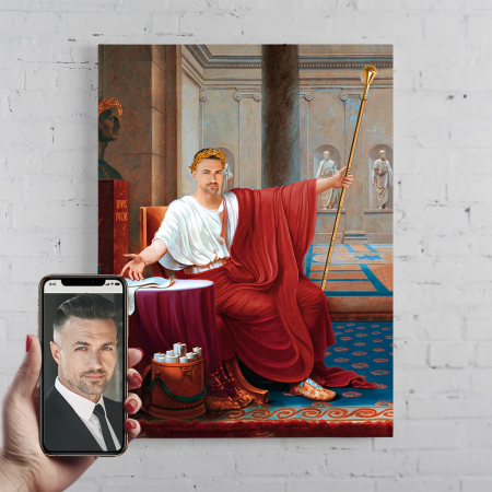 Portrete barbati - Portret personalizat - Cezarul