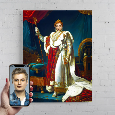Portrete barbati - Portret personalizat - Imparatul