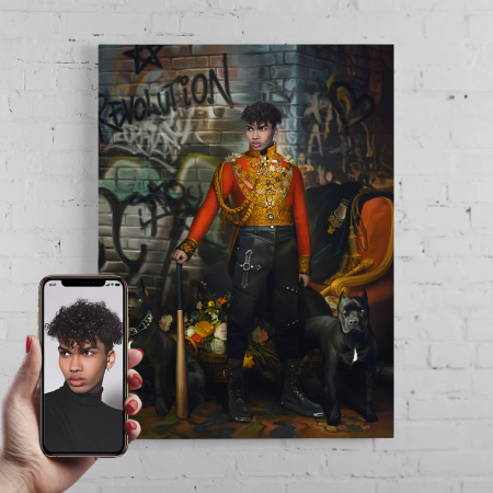 Portrete barbati - Portret personalizat - Street Outlaw