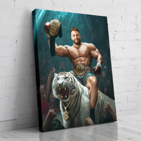 Portret personalizat - Boxerul Epic [2]