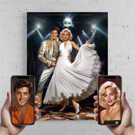 Portrete cupluri si familie - Portret personalizat - Royals of the '50s