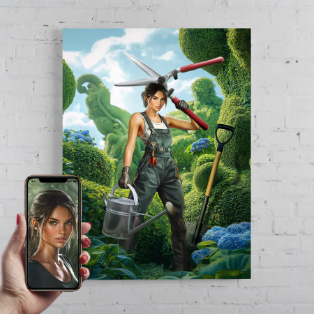Portrete femei - Portret personalizat - Epic Gardener