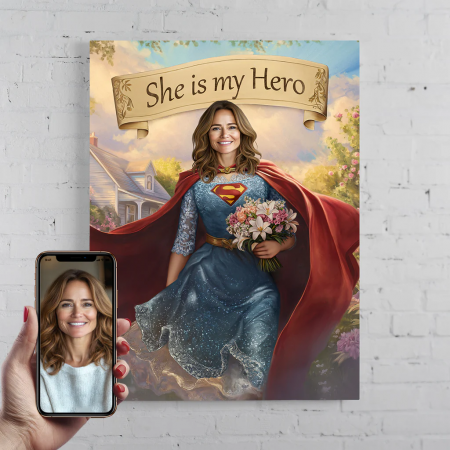 Portrete femei - Portret personalizat - Mama Epica