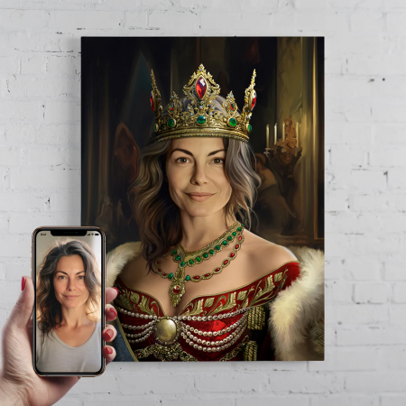 Portrete femei - Portret personalizat - Portretul Reginei