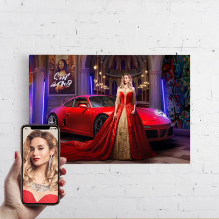 Portrete femei - Portret personalizat - Power and Grace Queen