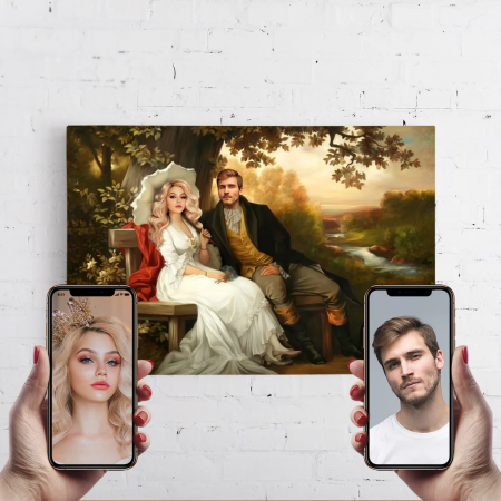 Portrete cupluri si familie - Portret personalizat - The Romantic Sunset