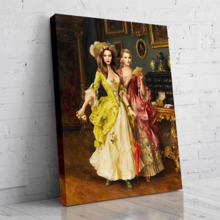 Portret personalizat - The Royal Ladies [1]