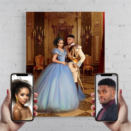 Portrete cupluri si familie - Portret personalizat - The Sapphire Couple