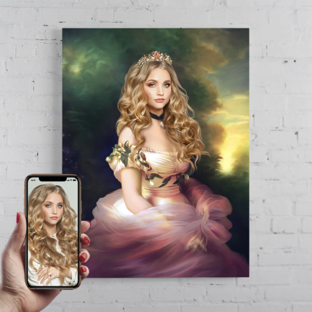 Portrete femei - Portret personalizat - The Fairytale Princess
