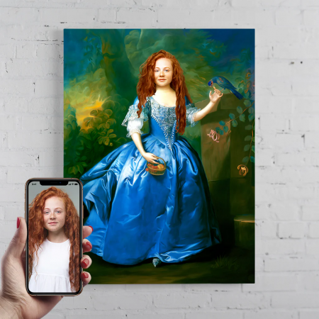 Portrete cu copii - Portret personalizat - The Fairytale Girl