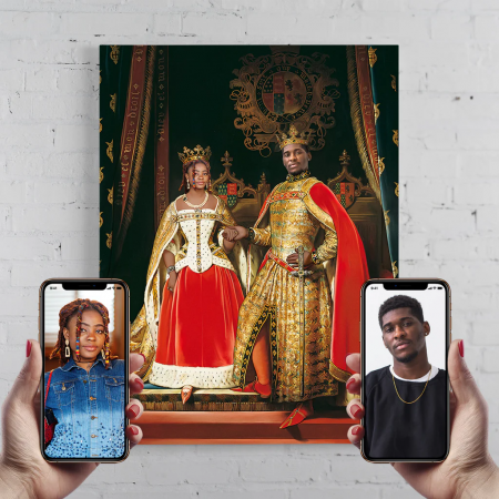 Portrete cupluri si familie - Portret personalizat - The Royal Rulers