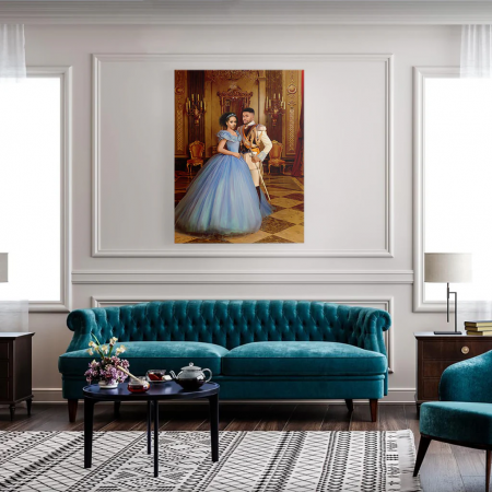 Portret personalizat - The Sapphire Couple [2]