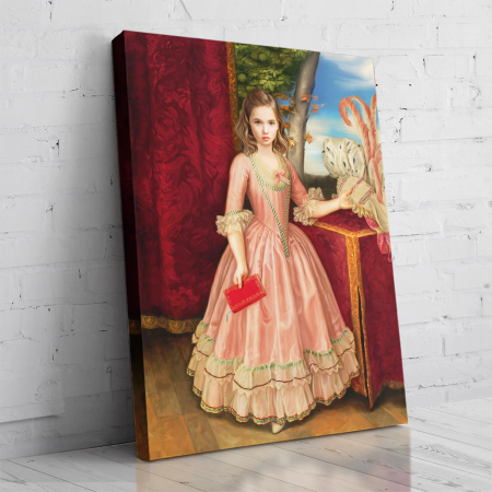 Portret personalizat - The Pink Princess [1]