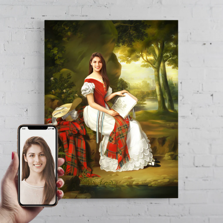 Portrete femei - Portret personalizat - The Lady of the Highlands