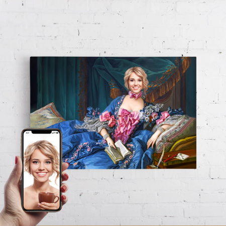 Portrete femei - Portret personalizat - The Mademoiselle