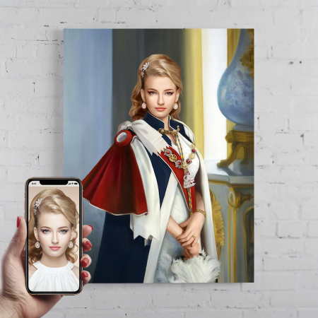 Portrete femei - Portret personalizat - Regina Angliei