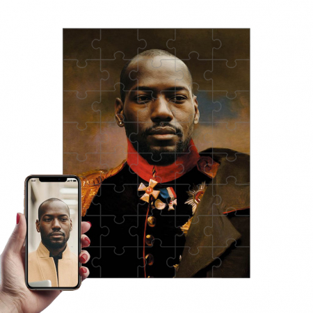 Portrete Legendare Puzzle - Puzzle cu Portret Personalizat - Colonel