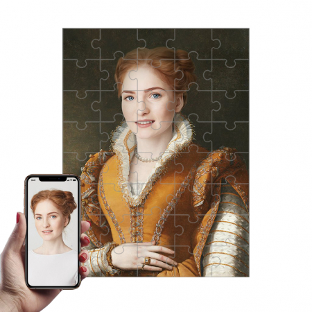 Portrete Legendare Puzzle - Puzzle cu Portret Personalizat - Ducesa