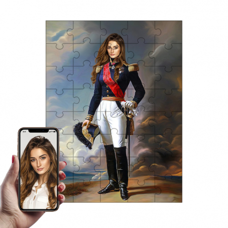 Portrete Legendare Puzzle - Puzzle cu Portret Personalizat - Roialitate moderna