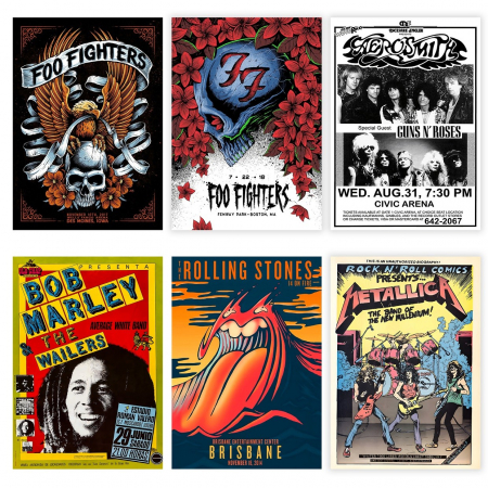 Set 25 de postere Rock [3]