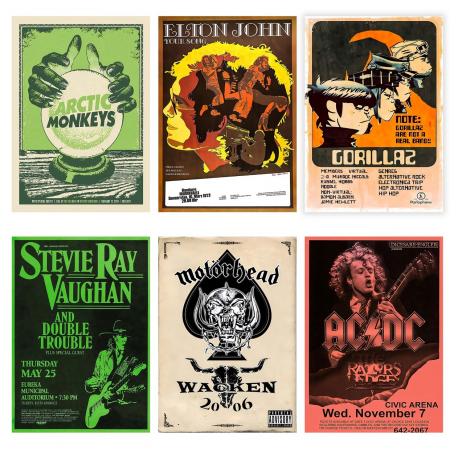 Set 25 de postere Rock [2]