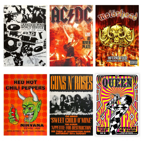 Set 25 de postere Rock [2]