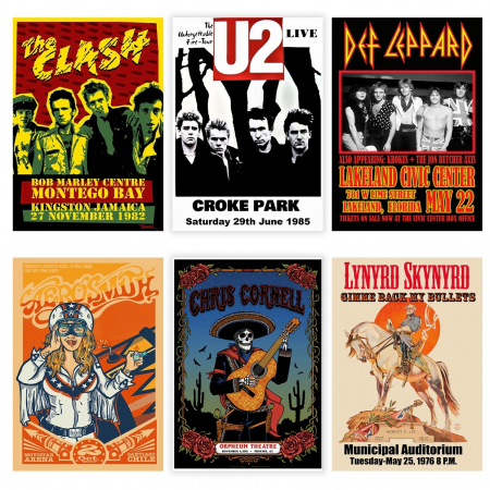 Set 25 de postere Rock [3]