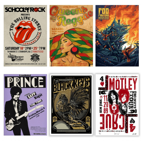 Set 25 de postere Rock [3]
