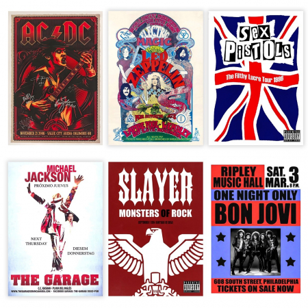 Set 25 de postere Rock [1]
