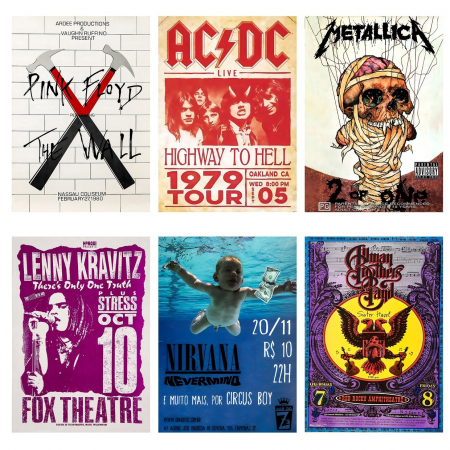 Set 25 de postere Rock [2]