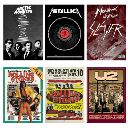 Set 25 de postere Rock [2]