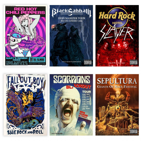 Set 25 de postere Rock [1]