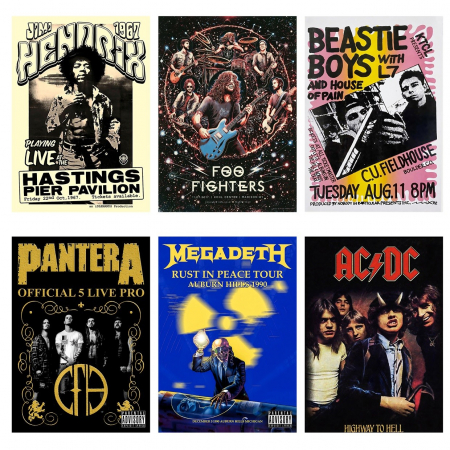 Set 25 de postere Rock [3]