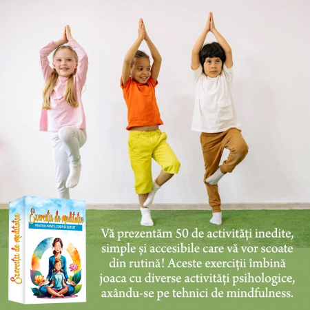 Exercitii de meditatie pentru copii si adulti, 53 de exercitii cu indicatii detaliate si ilustratii [2]