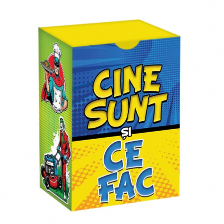 Jocuri de societate - Cine sunt si ce fac? Jocul de mimat pentru familie si petreceri