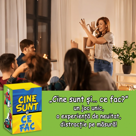 Cine sunt si ce fac? Jocul de mimat pentru familie si petreceri [3]