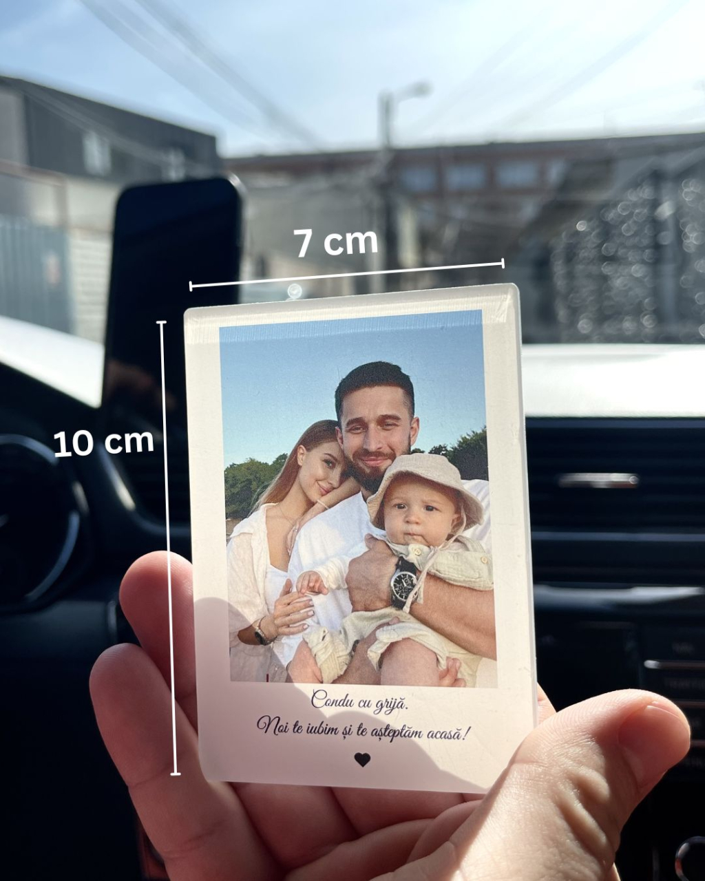 DriveWithLove™- accesoriu personalizat pentru oglinda mașinii [2]