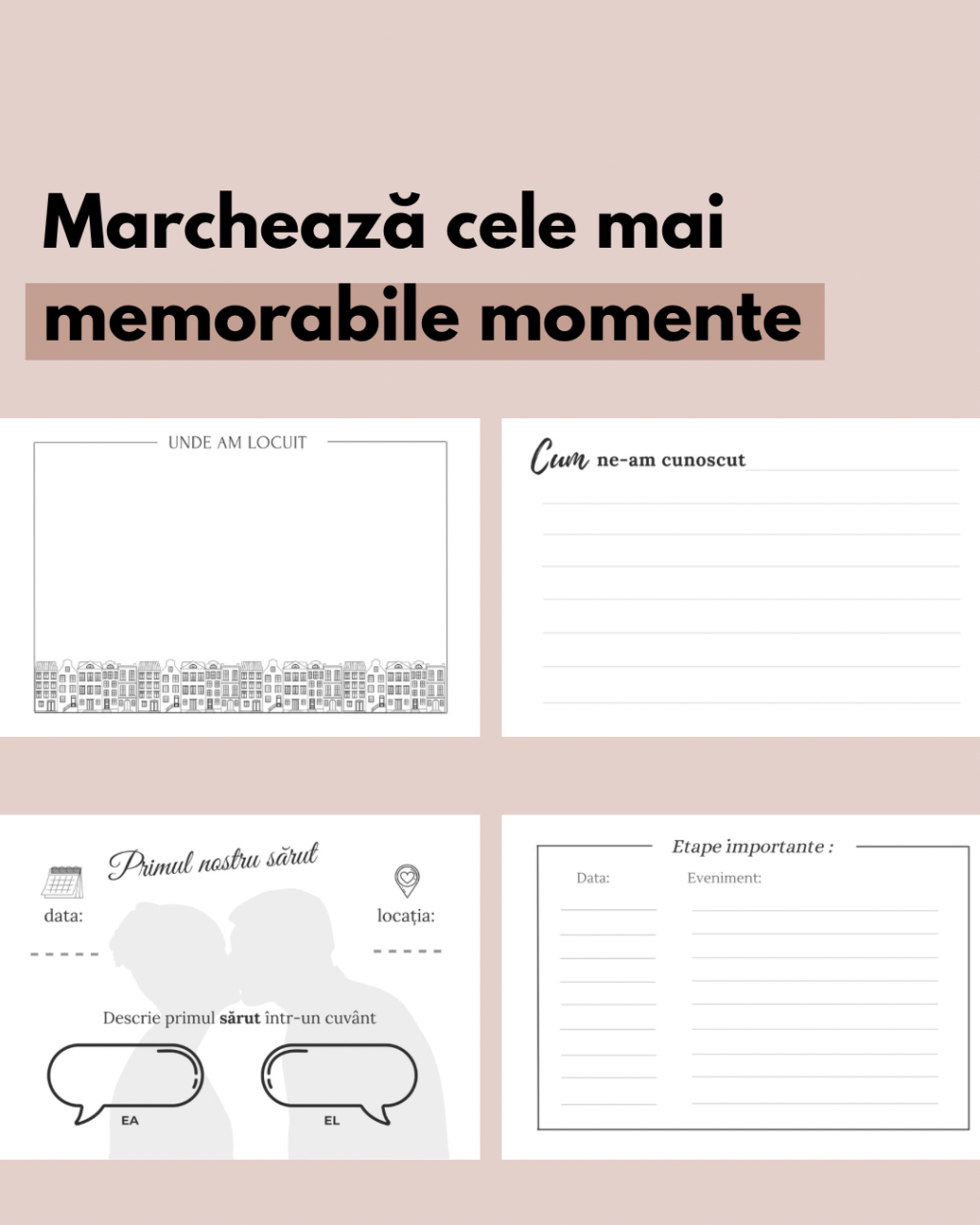 Jurnal pentru cupluri “Povestea noastră”  RED Edition ❤️ [2]