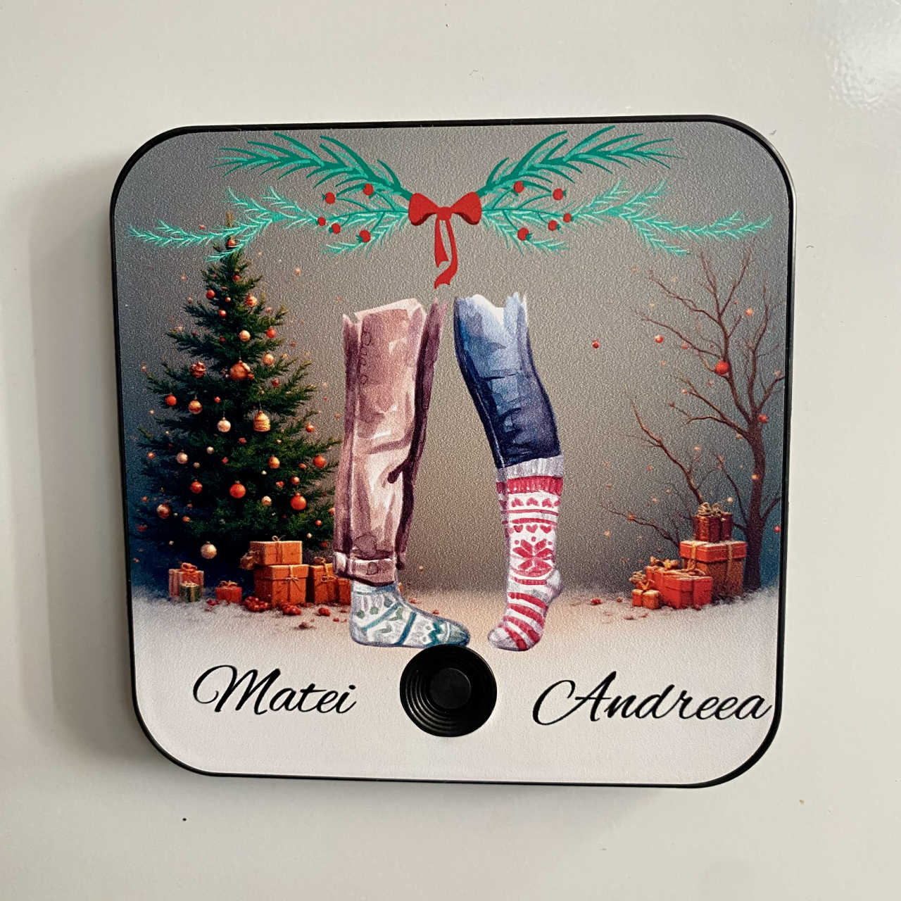 Magnet personalizat cu melodie + nume [1]