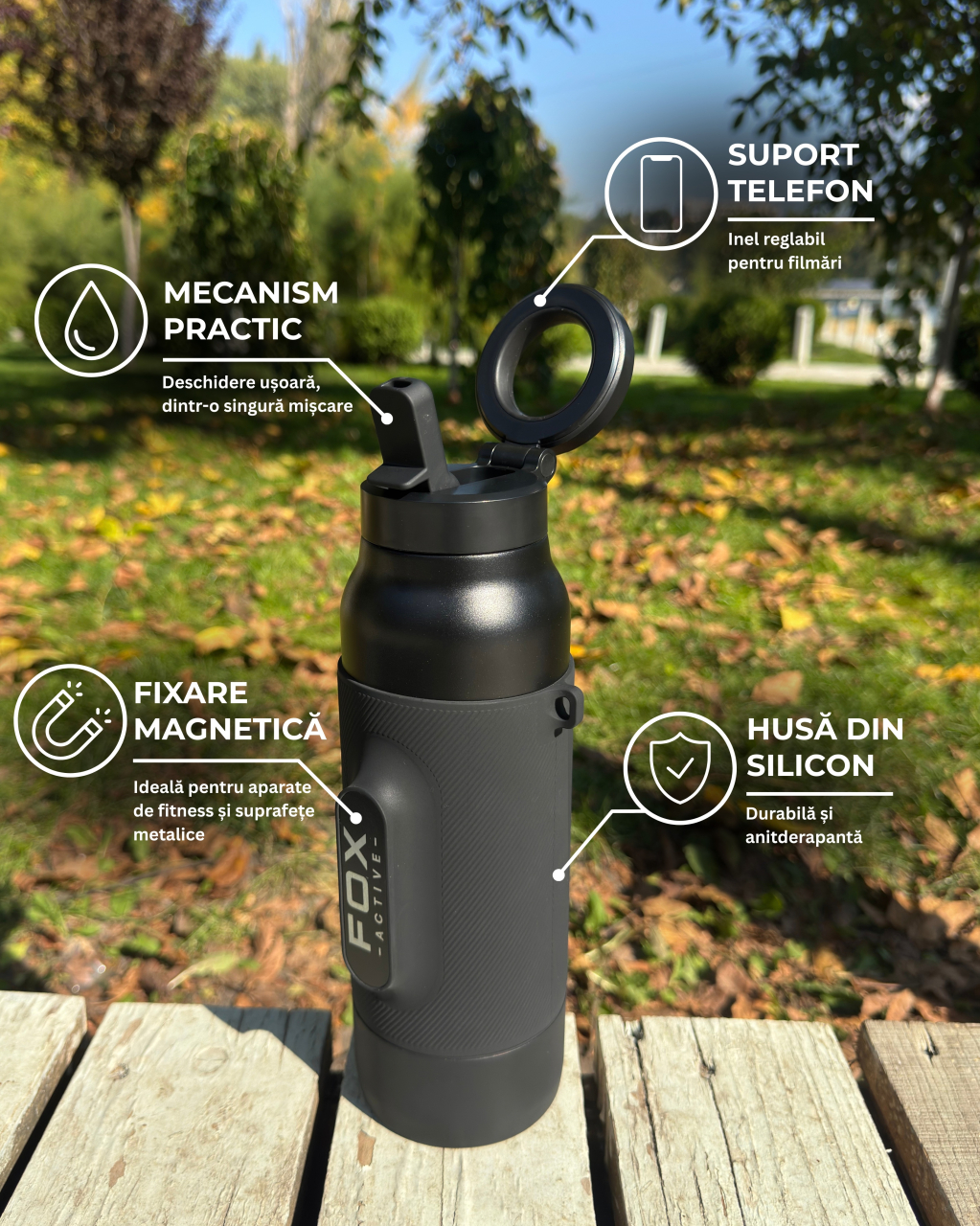Sticlă FOX Active 2 în 1 [3]