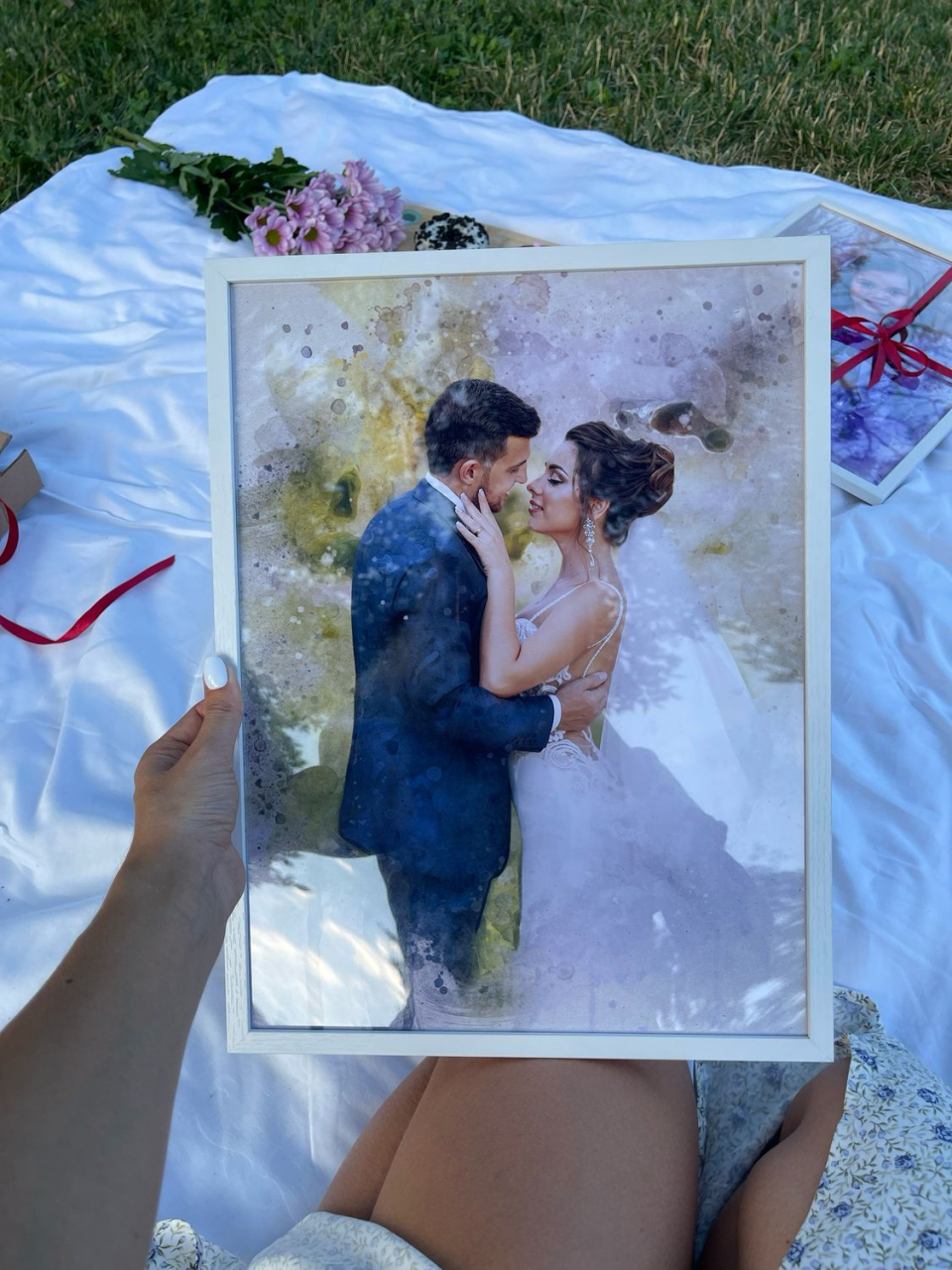 Tablou personalizat în stil Pictură digitală Watercolour [2]