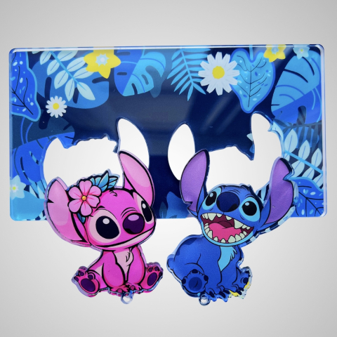 Breloc Stitch & Angel